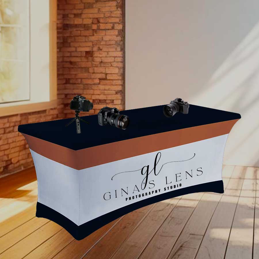 Custom Stretch Table Cover