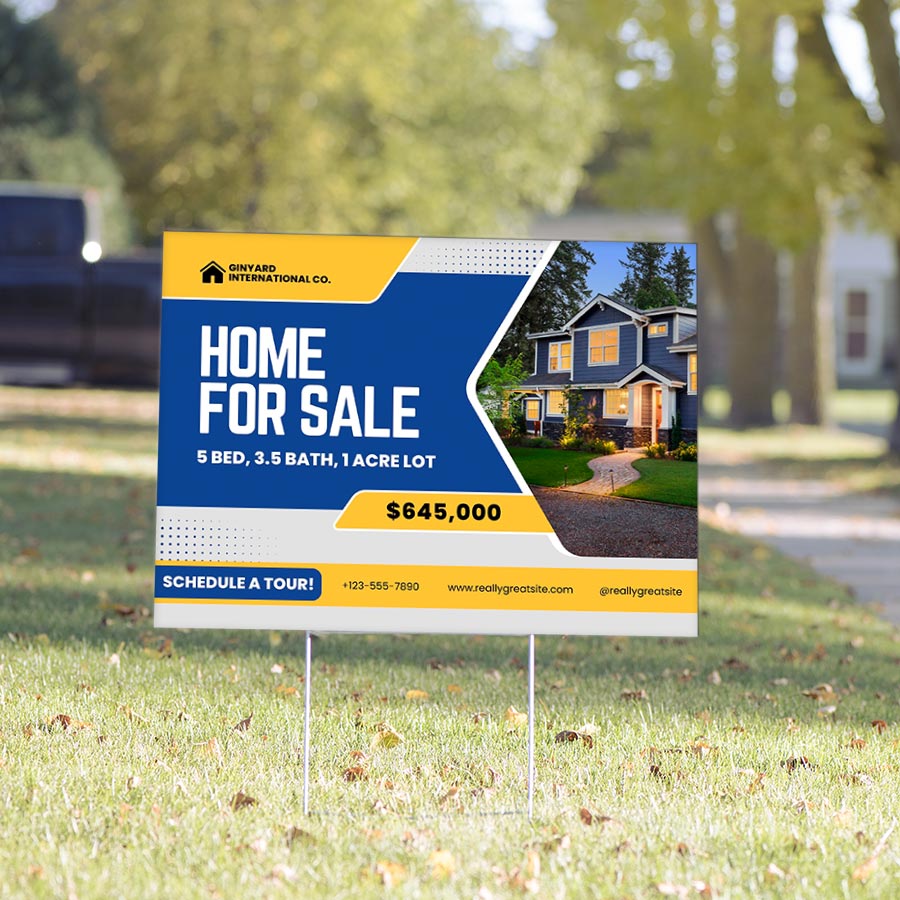 Custom Yard Sign 18x24