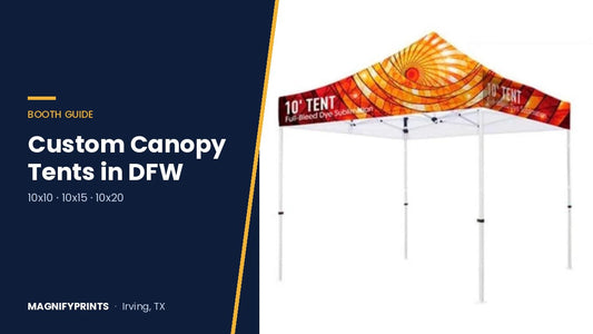 Custom Canopy Tents in DFW: 10x10 vs 10x15 vs 10x20