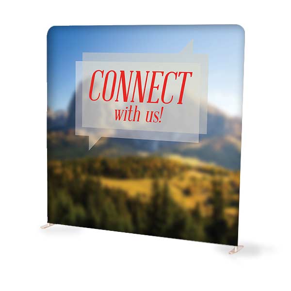 Tension Backdrop Display - Straight