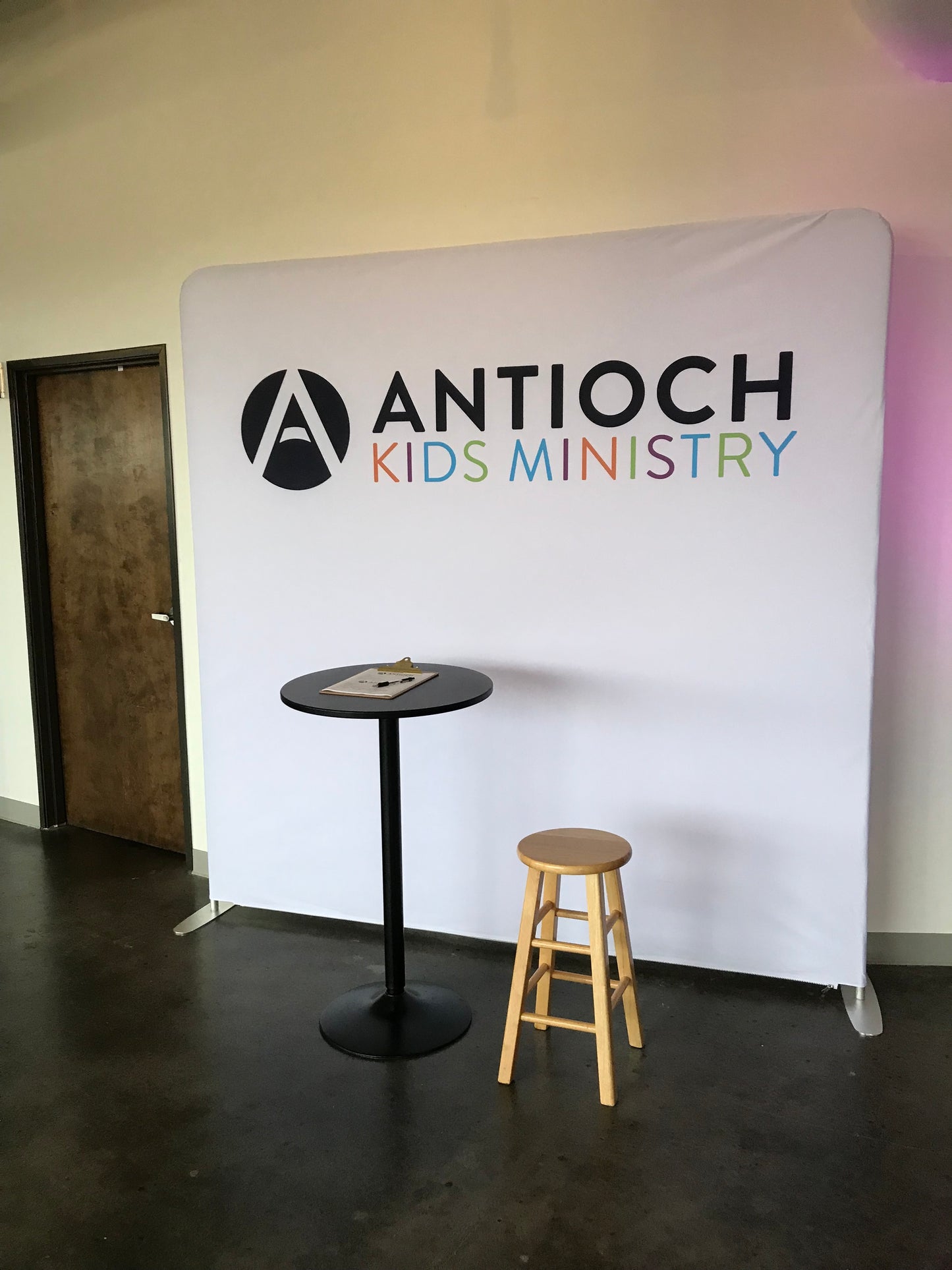 Tension Backdrop Display - Straight