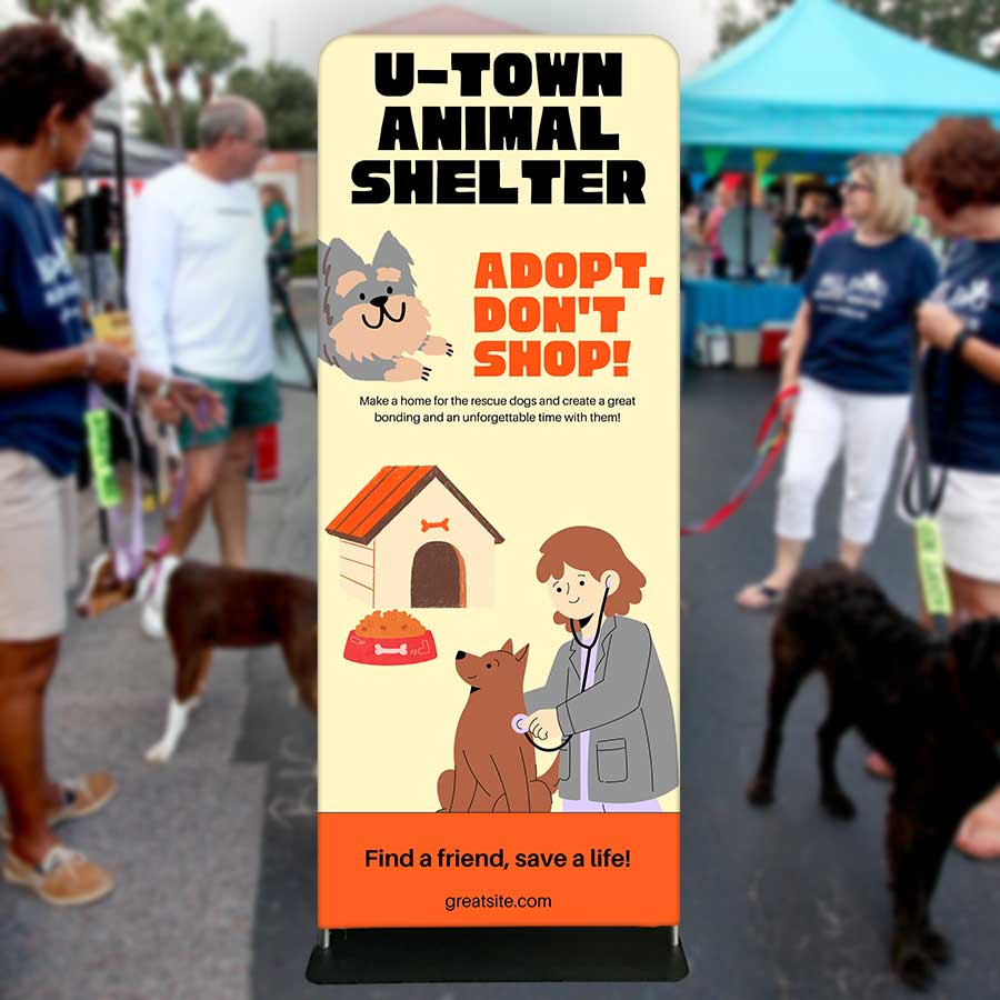 Tension Fabric Display