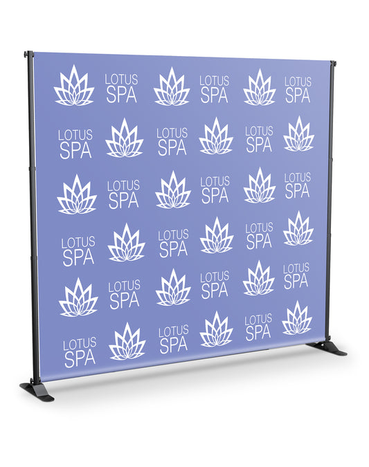 Custom Fabric Backdrop Display