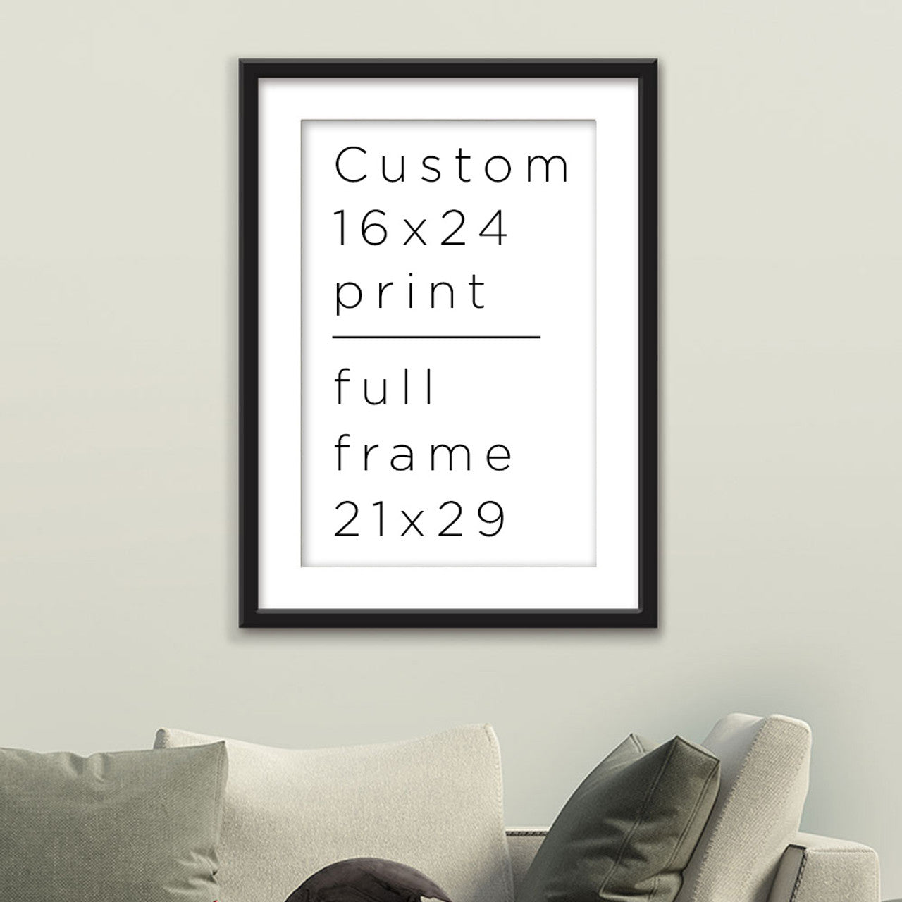 Custom Framed Poster